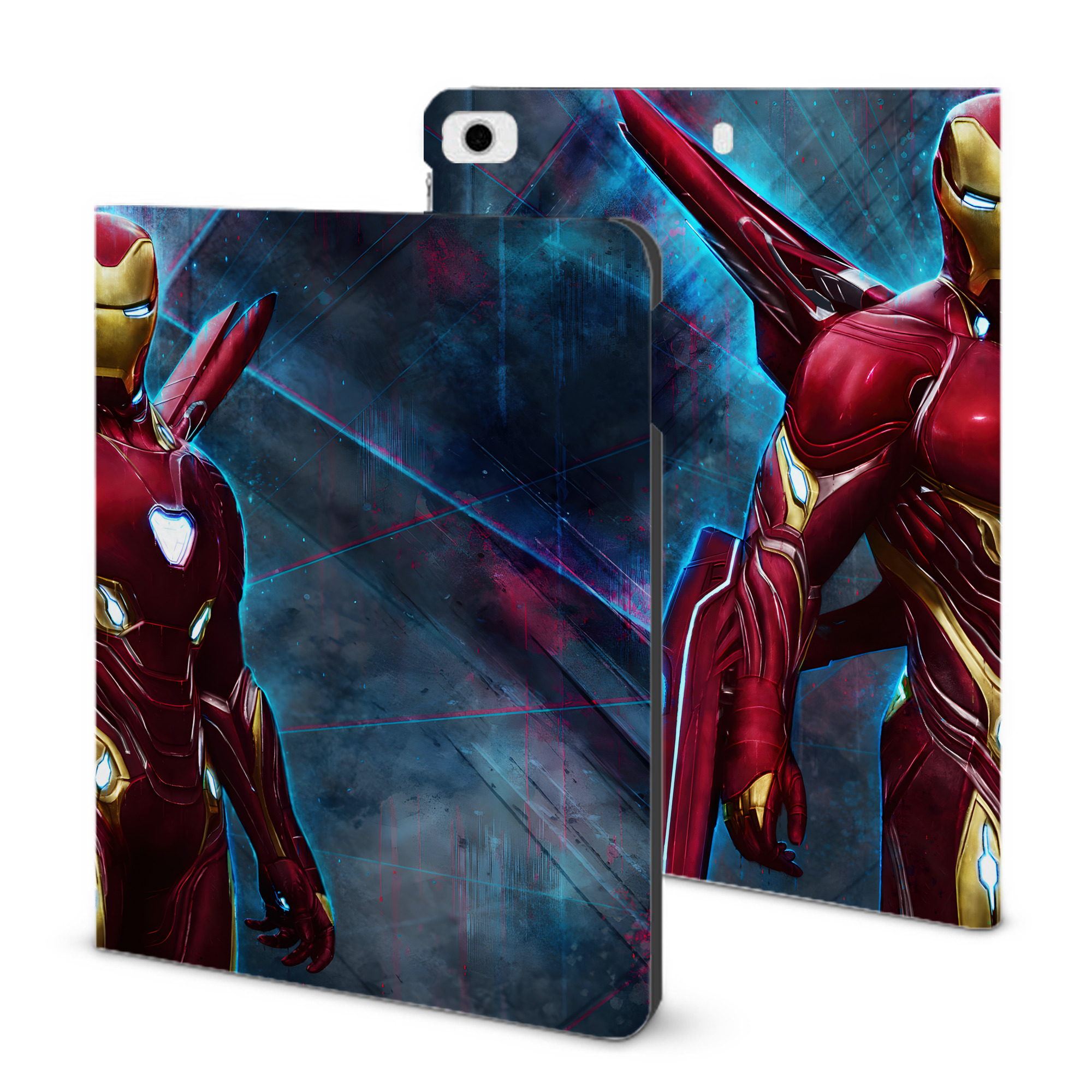 （画像用） アベンジャーズ The Avengers IPad ケース ブック型 PUレザー TPU 耐衝撃 軽量 薄型 ペン収納なし 全面保護 IPad 各モデル対応